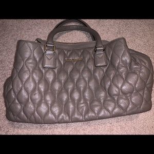 Vera Bradley Taupe Emma Satchel